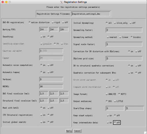 Regsettings GUI