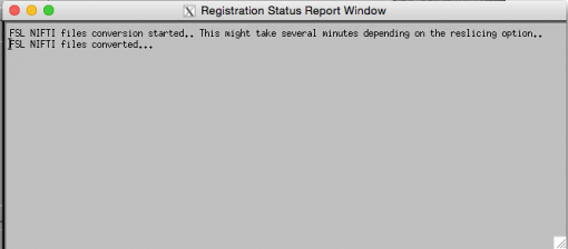 Regstatus report window