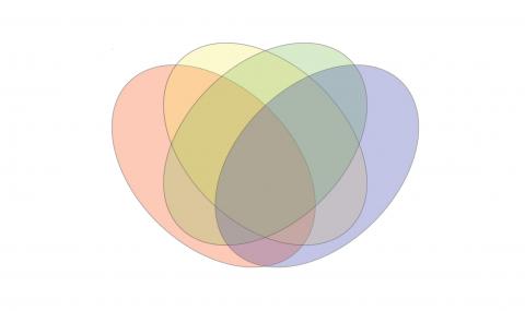 Overlapping venn diagrams