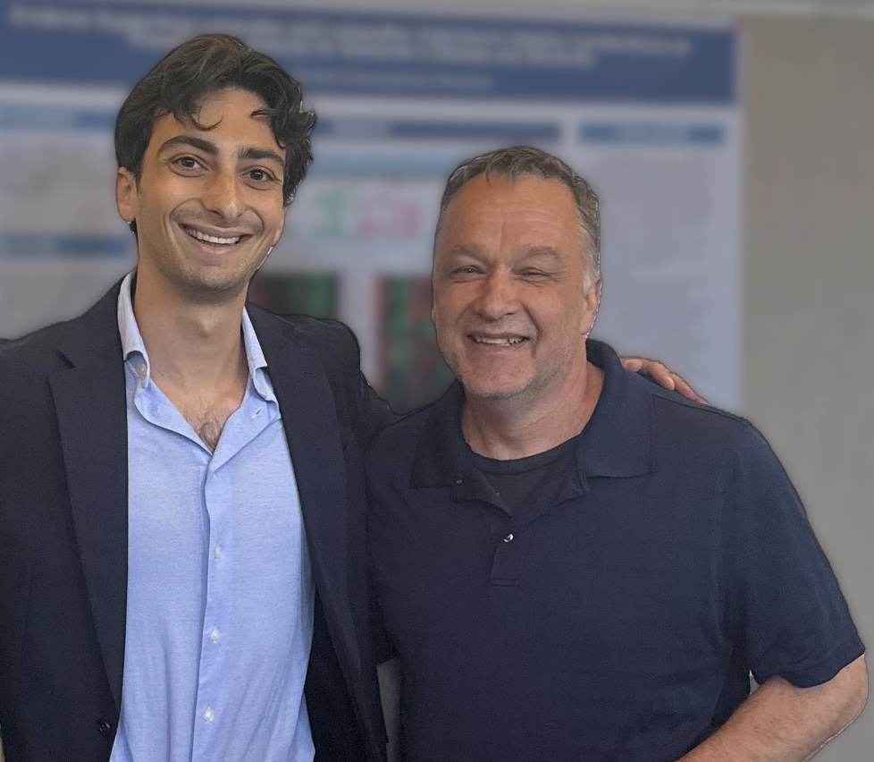Photo of Larry Heller and Robbert Creton